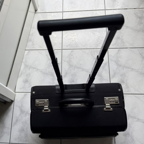 Gabol black professional trolley bag like new