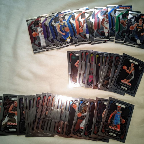 Nba Panini Monopoly Prizm 2023-24 complete set like new