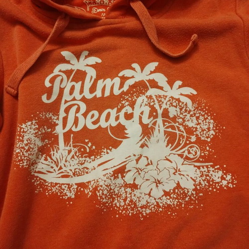 Women's hoodie sweatshirt used, pink