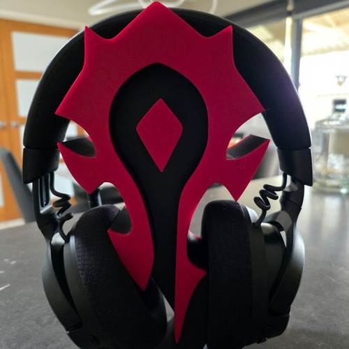 Warcraft Horde Headphones Stand like new