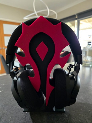 Warcraft Horde Headphones Stand like new