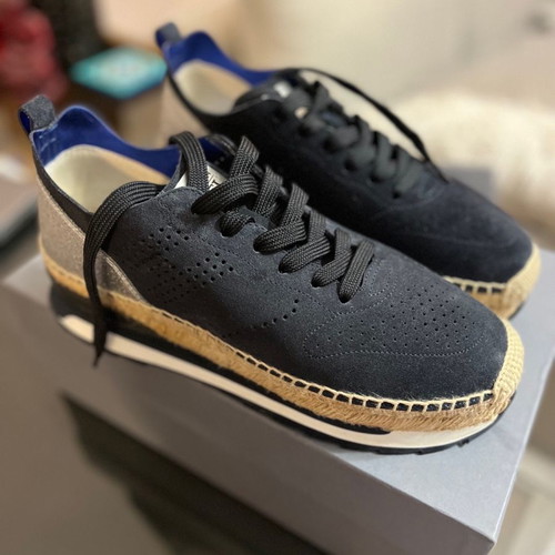 Hogan Rebel espadrilles dark blue size 38 like new