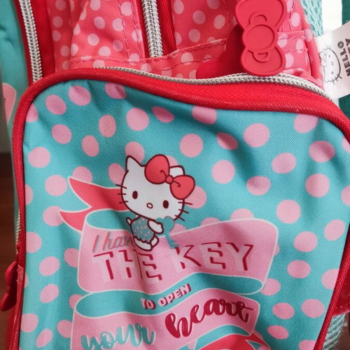 Hello Kitty Sweetheart school backpack set with insulated lunch bag