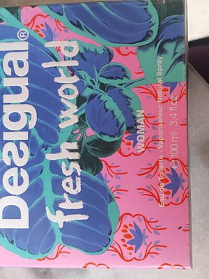 Desigual Fresh World women's perfume 100ml new Eau de Toilette