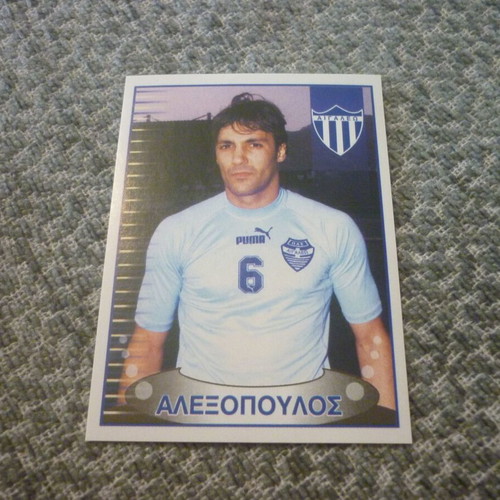 Alexopoulos Aigaleo Pegasus Football 2003 sticker new