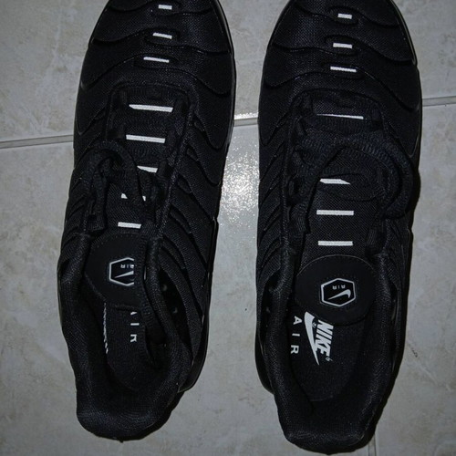 Nike Air Max Plus shoes black, like new, size 43