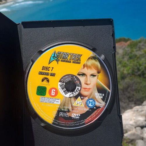Star Trek Σεζόν 1 DVD μεταχειρισμένο, αυθεντική σειρά με υπότιτλους