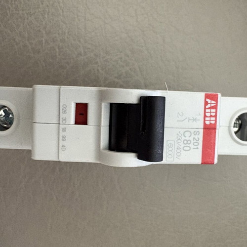 ABB S201-C80 Miniature Circuit Breaker new