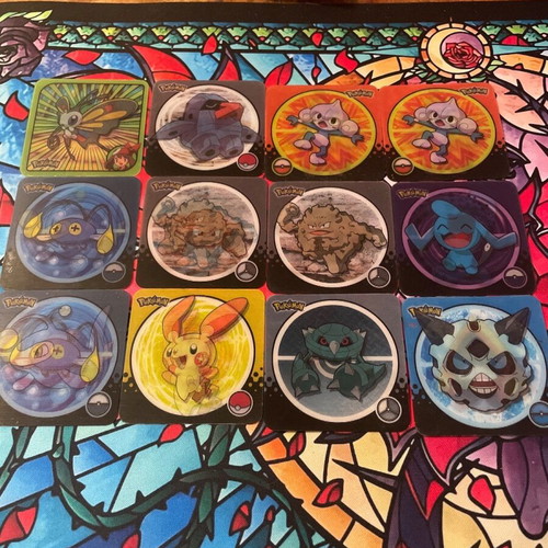 Pokemon Flix-pix 3d square cards 2005 like new