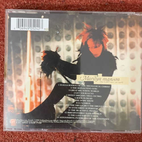Marilyn Manson 4 CD collection like new, metal