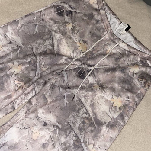 Baggy pants like new, gray and beige, size L