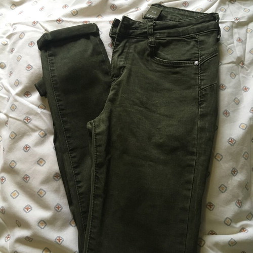 Olive pants small like new