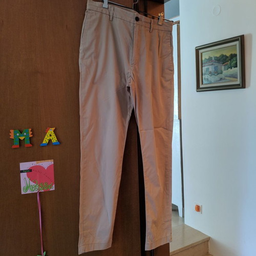 Men's pants used, 100% cotton casual chic, size M