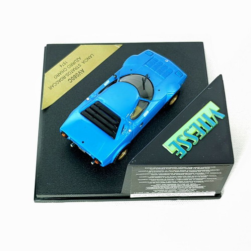 Vitesse Models 1:43 Lancia Stratos HF 1974 diecast model, Azurro Chiaro Blue