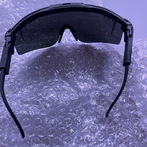 Pit Viper sunglasses new, black polarized wraparound style
