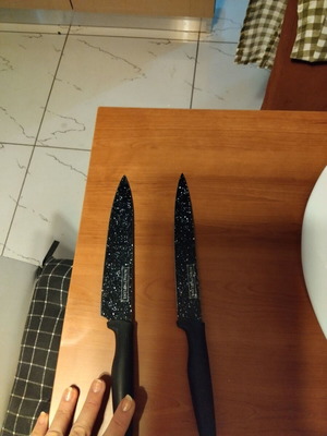 Σετ 2 μεγάλα μαχαίρια μεταχειρισμένα