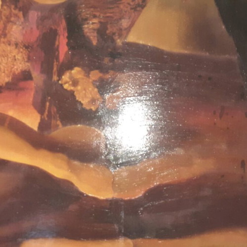 Salvador Dalí Metamorphosis of Narcissus painting refurbished