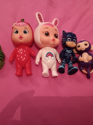 Various toys used