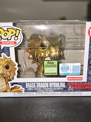 Funko Dungeon & Dragons Brass Dragon Wyrmling #1201 new