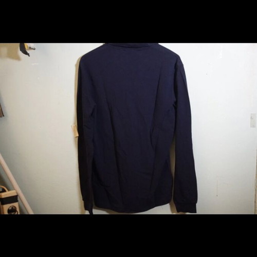 Lacoste long-sleeve polo shirt new, blue, size M