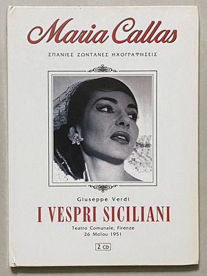 Maria Callas I Vespri Siciliani 2xCD like new, classical opera