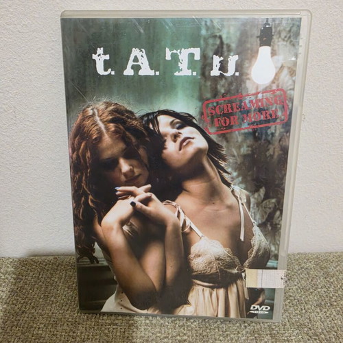 T.a.t.u Screaming for More rare DVD like new, pop