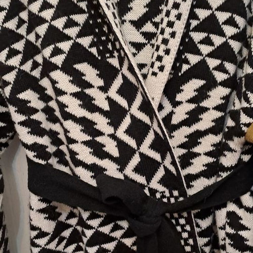 Aggel knitwear long cardigan new, multicolor