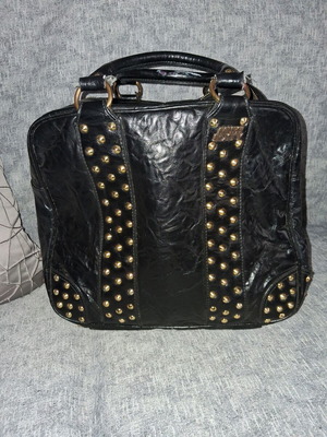 Miss Sixty handbag used, black with wear on handle
