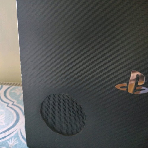 PlayStation 4 Pro like new with 500GB SSD and carbon skin