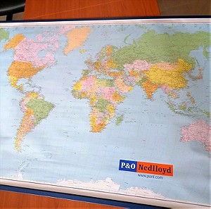 Παγκόσμιος Χάρτης  (137x94 cm)