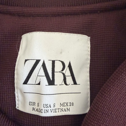 Zara Small Jacket like new, red