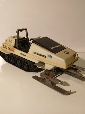 GI Joe ARAH Action Force Polar Battle Bear Skimobile μεταχειρισμένο, πλήρες