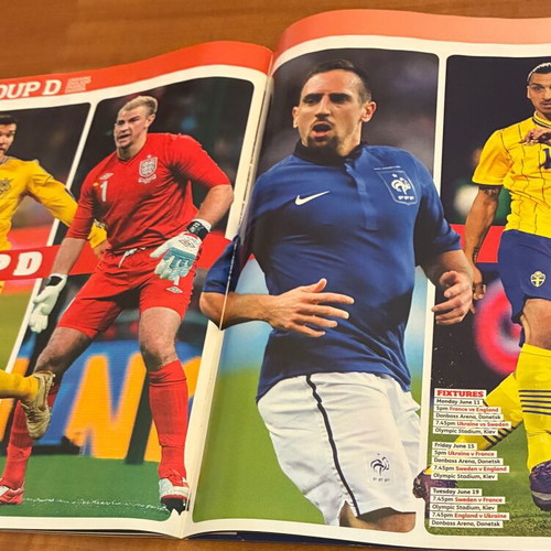 FourFourTwo Euro 2012 special edition presentation like new