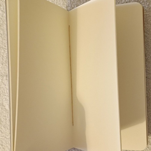 Handmade notebook with thick pages, new