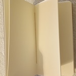 Handmade notebook with thick pages, new