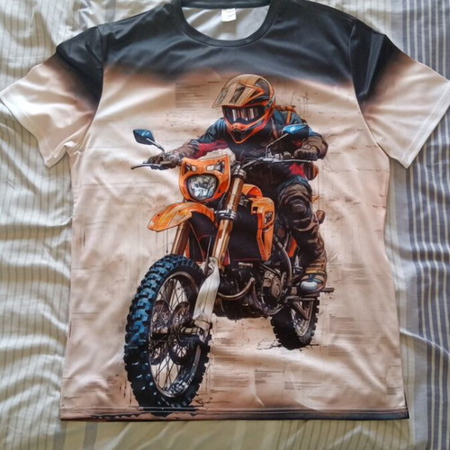 Men's T-shirts with car and cartoon designs