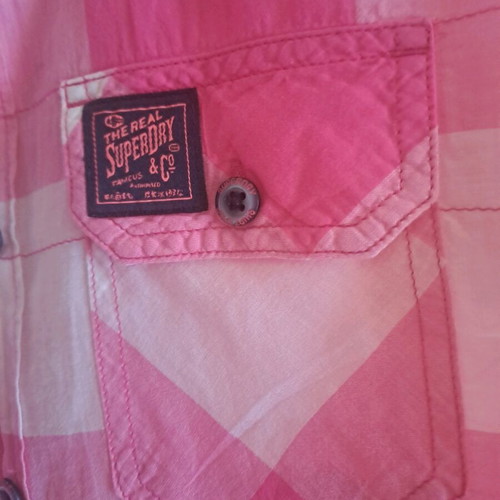 Superdry women's shirt size XS, slim fit, like new