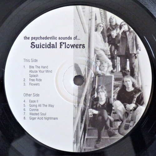 Suicidal Flowers The Psychedevelic Sounds Of Rock record used