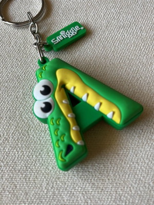Smiggle keychain crocodile design new