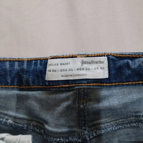 Stradivarius women's skinny jeans No Eu 36 like new, blue