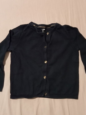 Ζακέτα Kiabi με χρυσά κουμπιά, 5 ετών, σαν καινούργιο, μπλε, 108-113 εκ.