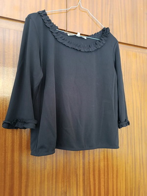 Blouse dark brown size S used