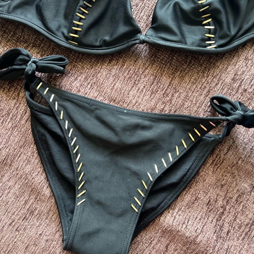 Rosa Cha black bikini S like new