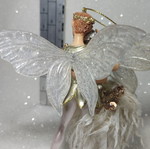 Couple hanging ornament