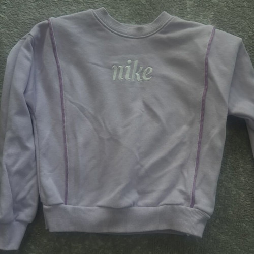 Nike sweatshirt for girl like new, purple, size 110 cm