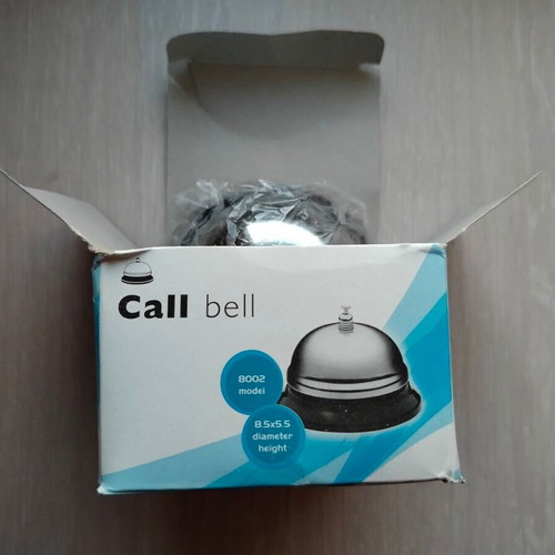 Metal reception bell like new