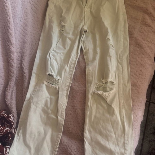 Jeans with rips like new, size S / 36 / 8
