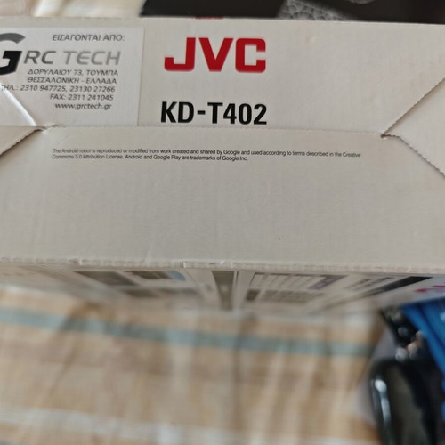 JVC KD-T402 Radio CD new in packaging with USB and AUX