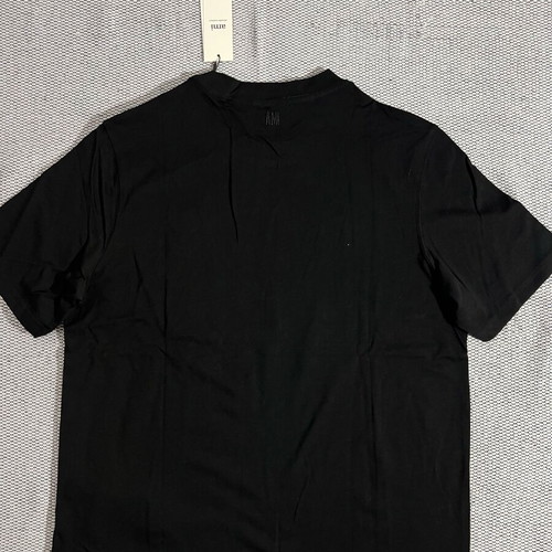 Ami Tee new, size Large, black and red