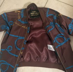 Mini Rodini children's jacket like new, size 6-7 years, brown and gold